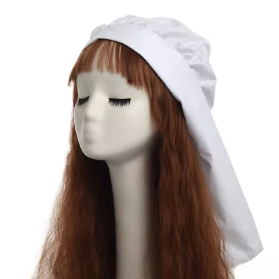 Vintage Girl Colonial Bonnet Women Maid Pionner Hat Carnival MOP Hat Fancy Dress • $10.99