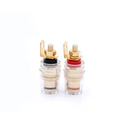 £4.29 • Buy 1Pair 4mm Terminal Binding Post Connector Port For Speaker Amplifier Banana Plug