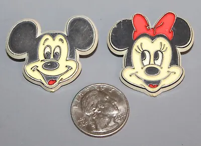 1980s Vintage Disney Mickey Mouse Plastic Head Pin Brooch Made In USA • $12.99