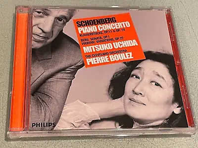 Arnold Schoenberg - Piano Concerto - CD Album - Alban Berg Mitsuko Uchida - NEW • £14.95