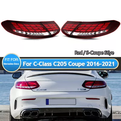 LED Tail Light Brake Lamp For Mercedes-Benz C-Class C205 A205 C300 C63 2016-2021 • $833.14