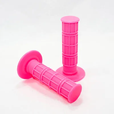 PINK Soft 24mm 22mm Handle Bar Hand Grips 50cc 110cc 125cc PIT Trail Dirt Bike • $20.86