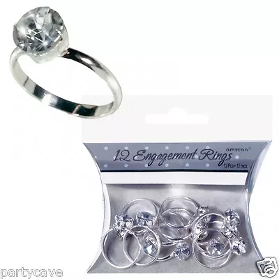 £3.95 • Buy 12 Engagement Party Rings Table Sprinkle Confetti Cupcake Wedding Decorations 