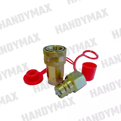 $25.95 • Buy 1 Set Hydraulic Quick Coupling HANDYMAX Tractor Loader Excavator M22*1.5 Tread