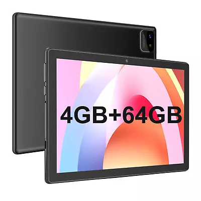 10.1 Inch Android 11 Tablet PC 64GB Quad-Core Wi-Fi Tablets 6000mAh Dual Camera • $69.99