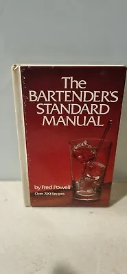 The Bartenders Standard Manual Fred Powell (1979) Vintage Drinks Recipe Book • $29.99