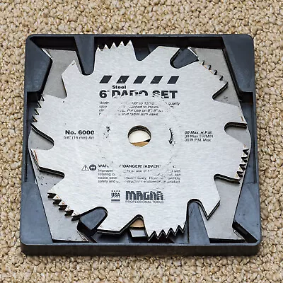 Magna 6  Dado Saw Blade Set For Shopsmith Mark V • $29.95