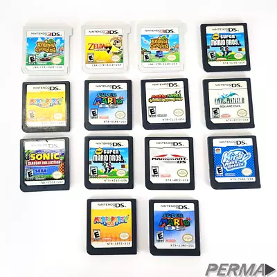 Authentic Nintendo DS/3DS Games ~ You Pick & Choose! BUNDLE & SAVE • $16.99
