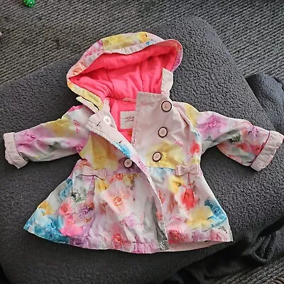 Girls Ted Baker Coat Age 6-9 Months • £0.99