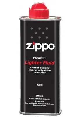 Bulk 6 X Zippo Cigarette Genuine Lighter Premium FLUID Fuel Petrol Refill 125ml • $43.99
