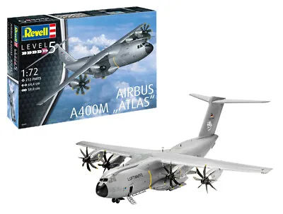 £62.50 • Buy Revell Airbus A400M ATLAS Military Aircraft 03929 Scale 1:72 Plastic Model Kit