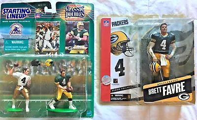 Brett Favre NFL Greenbay Packers Figures Series 12 & Starting Lineup Classics • $9.86