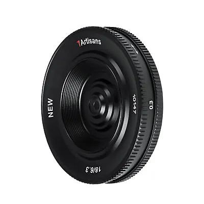 18mm 7artisans F6.3 Mark II MF Lens APS-C Lens For Sony Nikon Fujifilm M43 • $36.79