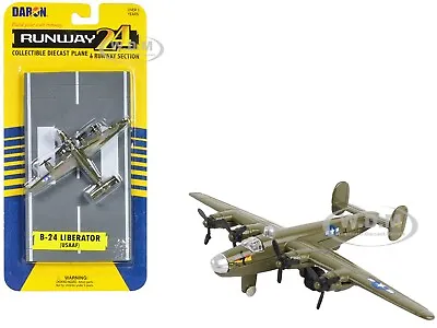 Consolidated B-24 Liberator Aircraft  Us Army Air Force  Model By Runway24 Rw045 • $7.99