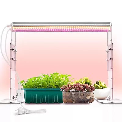 Grow Light With Plant Stand 2FT T5 Grow Lights For Seed Starting 30W Full Spec • $50.98