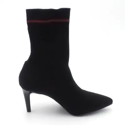 Vince Camuto Pull On Sock Boots Roreeta Black Wine • $34.39