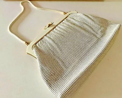 VINTAGE 1950s OROTON LADIES MESH PURSE HANDBAG MADE IN WEST GERMANY • $32.30