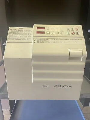 Midmark Ritter M9 Ultraclave Sterilizer M9 Automatic Autoclave • $2000