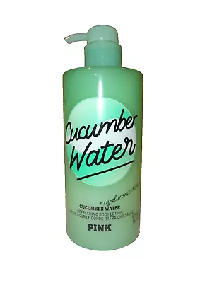 Victoria's Secret PINK Refreshing Cucumber Water Body Lotion Pump 14 Fl Oz NEW • $6.99