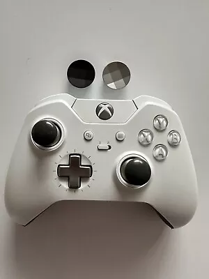 Microsoft Xbox One Elite Wireless Controller Series 1 (Model 1698) - White X / S • $89.95