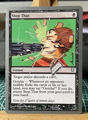 STOP THAT X 2 - MtG Unhinged - Common - MINT • £1.80