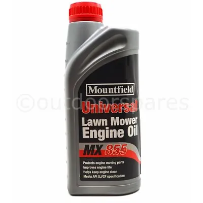 Mountfield Lawn Mower Universal 4-Stroke Engine Oil 1 Litre MX855 • £18.99