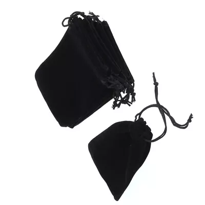 10 Pcs Coin Bags Drawstring Pouch Velvet Jewelry Pouches Mini Cosmetic Cloth • $8.61