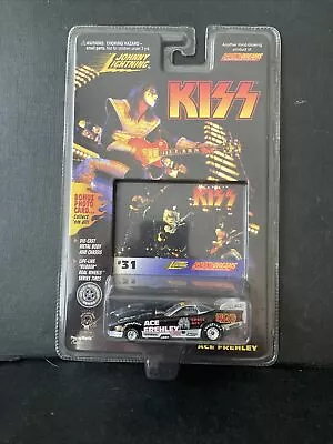 Vintage Ace Frehley Johnny Lightning Die Cast KISS Band Car & Trading Card #31 • £9.95