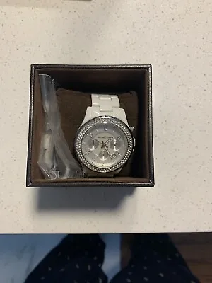 Michael Kors MK5300 White Wrist Watch For Women • $60