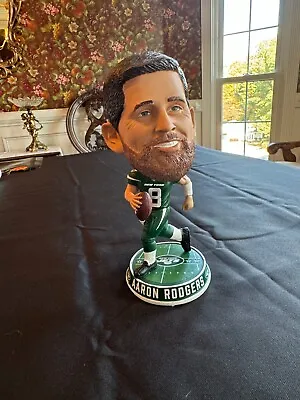 Aaron Rodgers Limited Edition NY Jets Big Head Bobblehead #27/144!! • $139.95