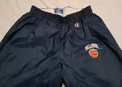 Vintage Villanova Wildcats Mens Basketball Champion Warm Up Game Jersey Pants XL • $40