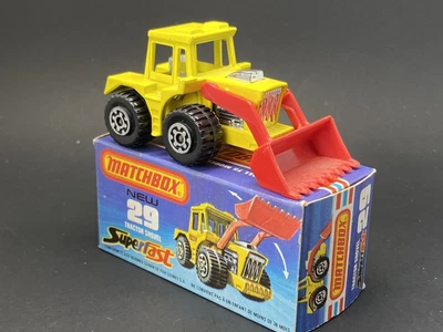 £29 • Buy Matchbox Lesney Superfast 29 Tractor Shovel, Mint In Very Near Mint Box