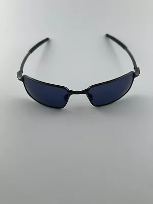 Oakley Square Wire Pewter Ice Iridium Spring Hinges 2007 A C E Whisker 2.0 Metal • $99.99