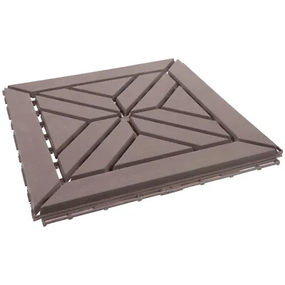 Interlocking Plastic Flooring For Deck Decking Tile Non- • £12.64