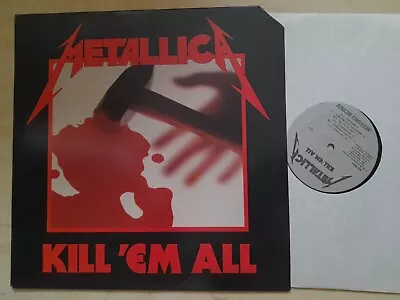 Metallica Kill' 'em All 1983 US Megaforce Label Press Vinyl LP • $227.62