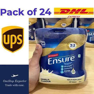 Ensure- Complete Nutrition High Protein And 11 Immunity (pack Of 24) DHL EXPRESS • $456