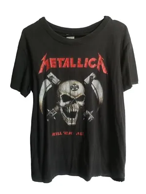 Vintage Metallica Kill ‘Em All European Boot T Shirt XL • $140