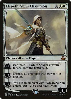 Elspeth Sun's Champion FOIL Elspeth Vs. Kiora HEAVILY PLD CARD ABUGames • $2.69