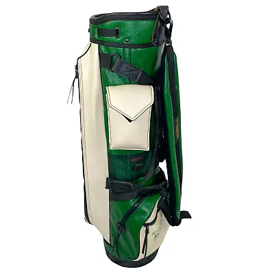 Vintage Korbel Champagne Bushwhacker 6 Way Divider Leather Golf Bag • $79.77