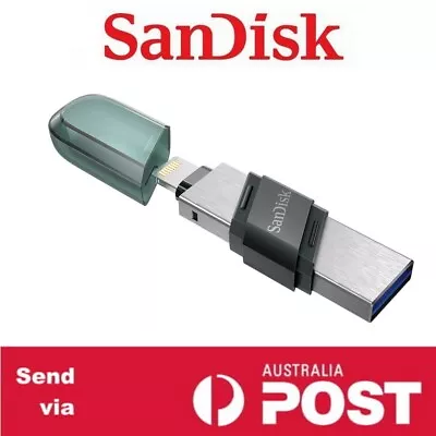 USB 3.1 SanDisk 32GB 64GB 128GB 256GB IXpand Flash Drive Flip 3.1 USB For IPhone • $37.88