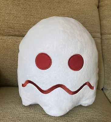 Pac-Man Large 12” White Ghost Plush Soft Toy • £19.99