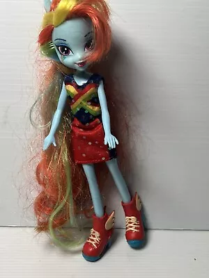 My Little Pony Equestria Girl Rainbow Dash Doll Long Hair Hasbro • $12.30