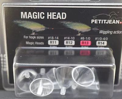 Marc Petitjean 6 Pcs MAGIC HEAD Round R13 Hook Size #8 - #1/0 MAGIC HEAD R13 • $6.91