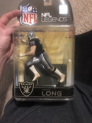 Howie Long Oakland Raiders McFarlane 2008 NFL Legends Series 4 Action Figure • $45