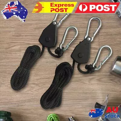 1/2/4/6/8/10/12/14/16pcs Ratchet Locking Hanger 2M Sky Curtain Tent For Camping • $11.09