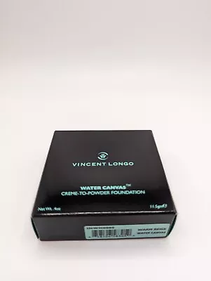Vincent Longo Water Canvas Creme-To-Powder Foundation Refill .4oz Warm Beige#005 • $20