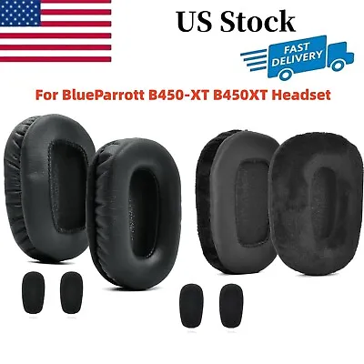 For BlueParrott B450-XT B450XT Headset Replacement Ear Pads Cushions Cover US • $13.29