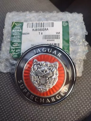 Jaguar XK 8 X100 Front Bumper Grille Emblem Badge HJB5900AA NEW GENUINE • £48.99