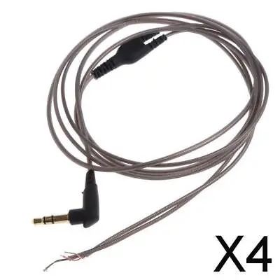 £8.83 • Buy 4x 1.25m TPE Flat 3.5mm Jack Port Earphone Headset Extension Cable Cord Wire