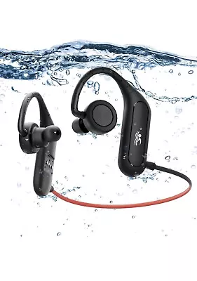 Waterproof Earbuds For Swimming Swimming Headphones With Mp3 Playback IPX8 Wat • $36